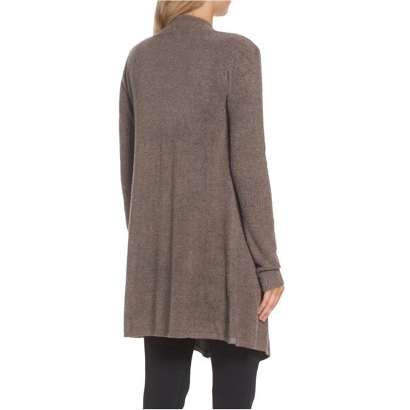 Barefoot Dreams Cardigan CozyChic Lite Island Wrap Light Brown Women’s Size XS/S - Picture 6 of 13